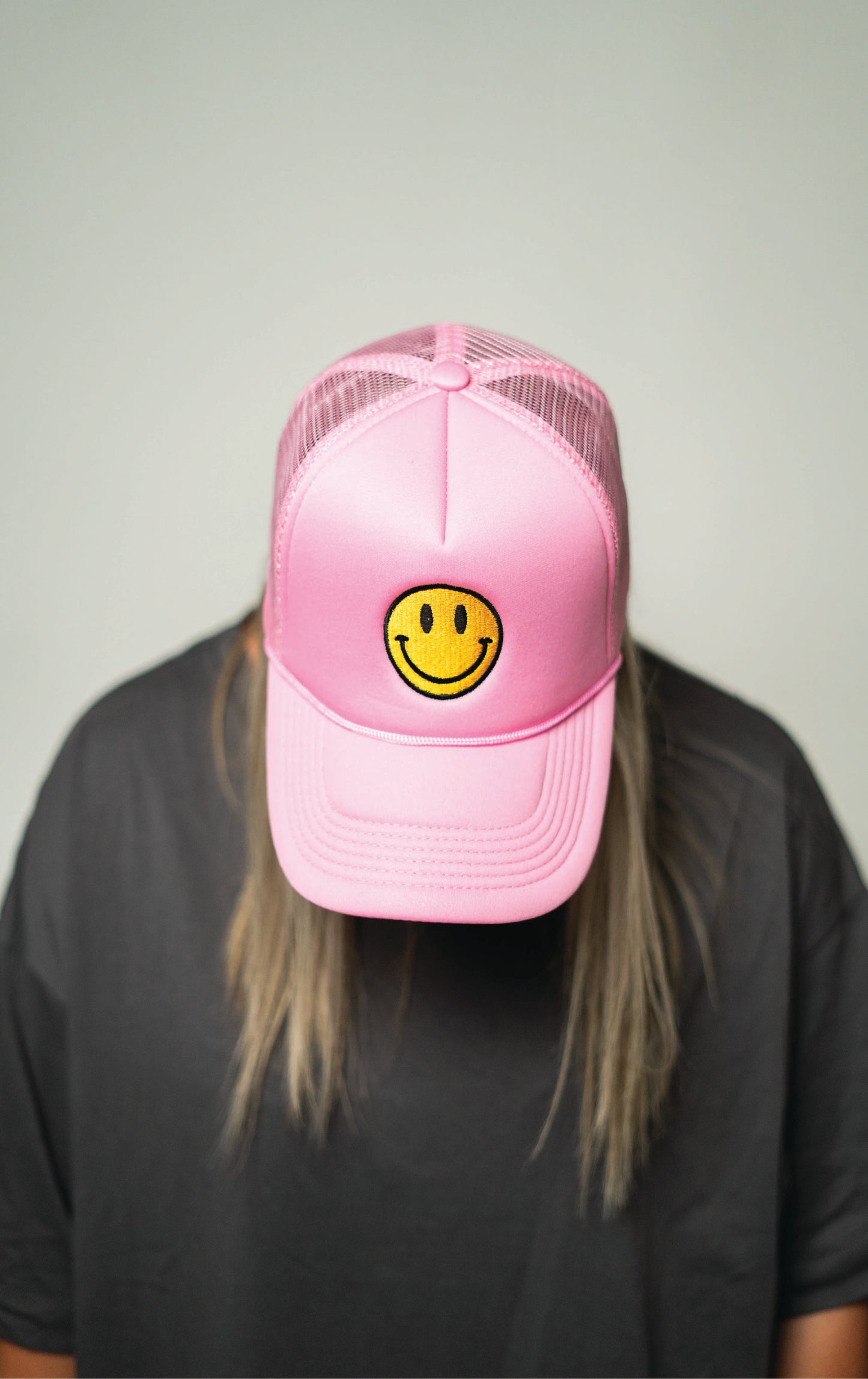 Smiley Face Trucker Hat