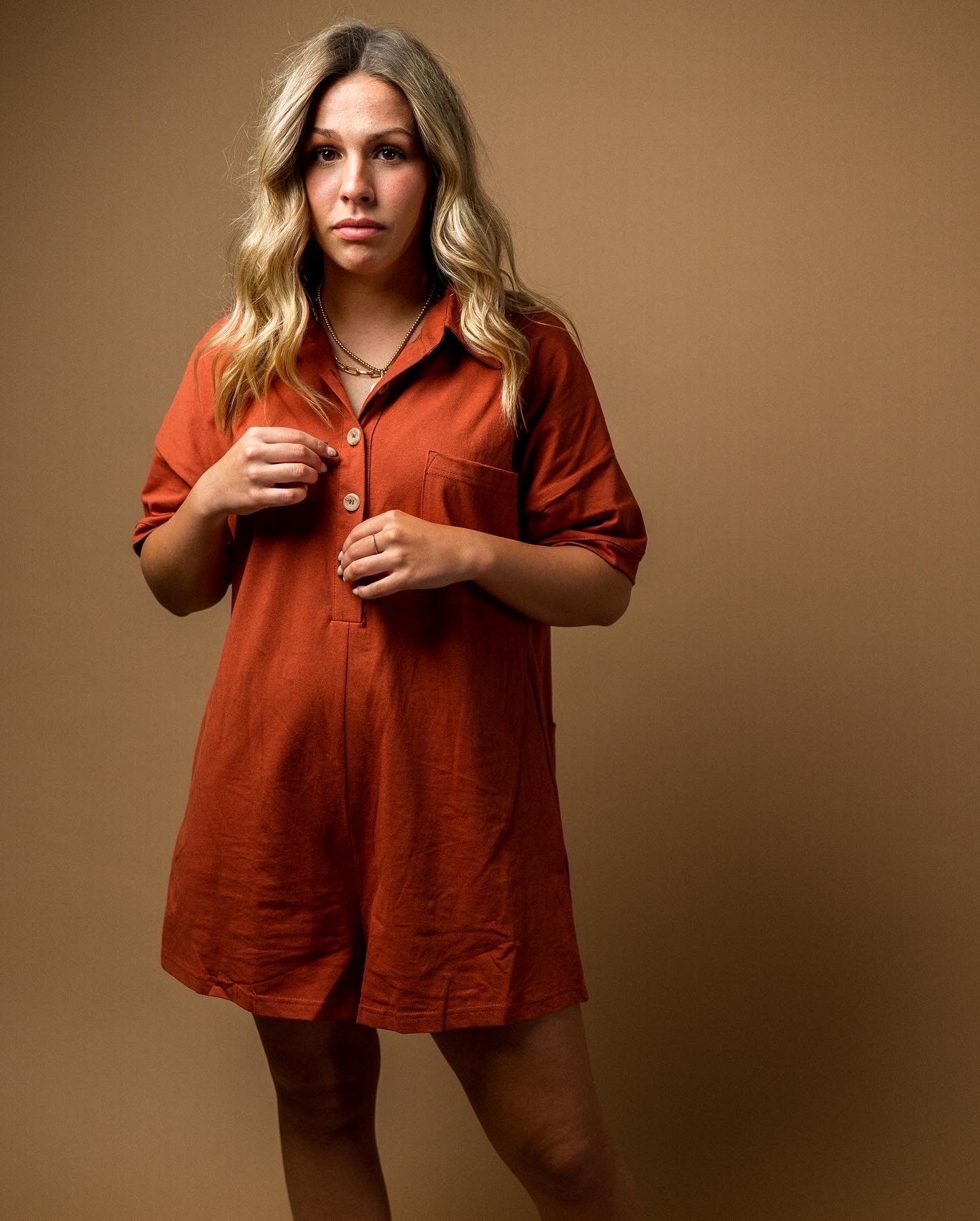 Rust Romper