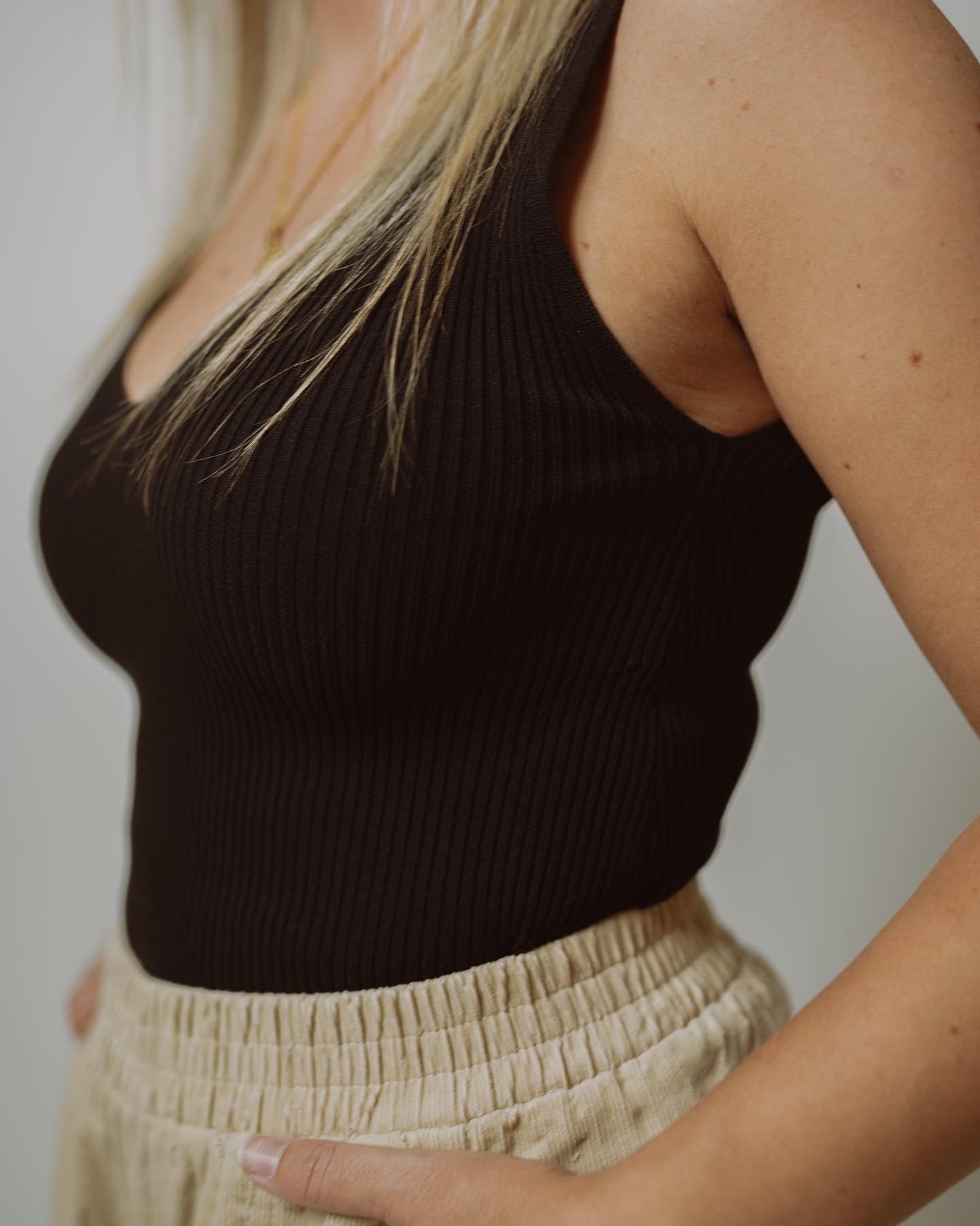 Ribbed Bodysuit