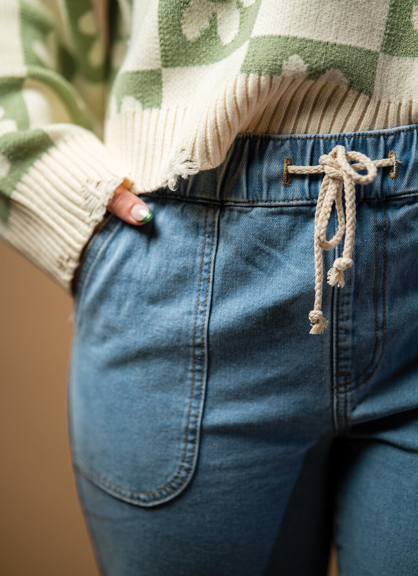 Denim Joggers